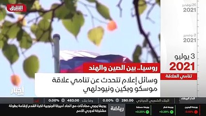 ...وروسيا دور كبير لعبته موسكو بين بكين وني...