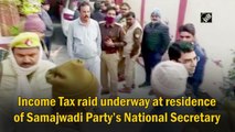 Income Tax dept raids residence of Samajwadi Party’s National Secretary