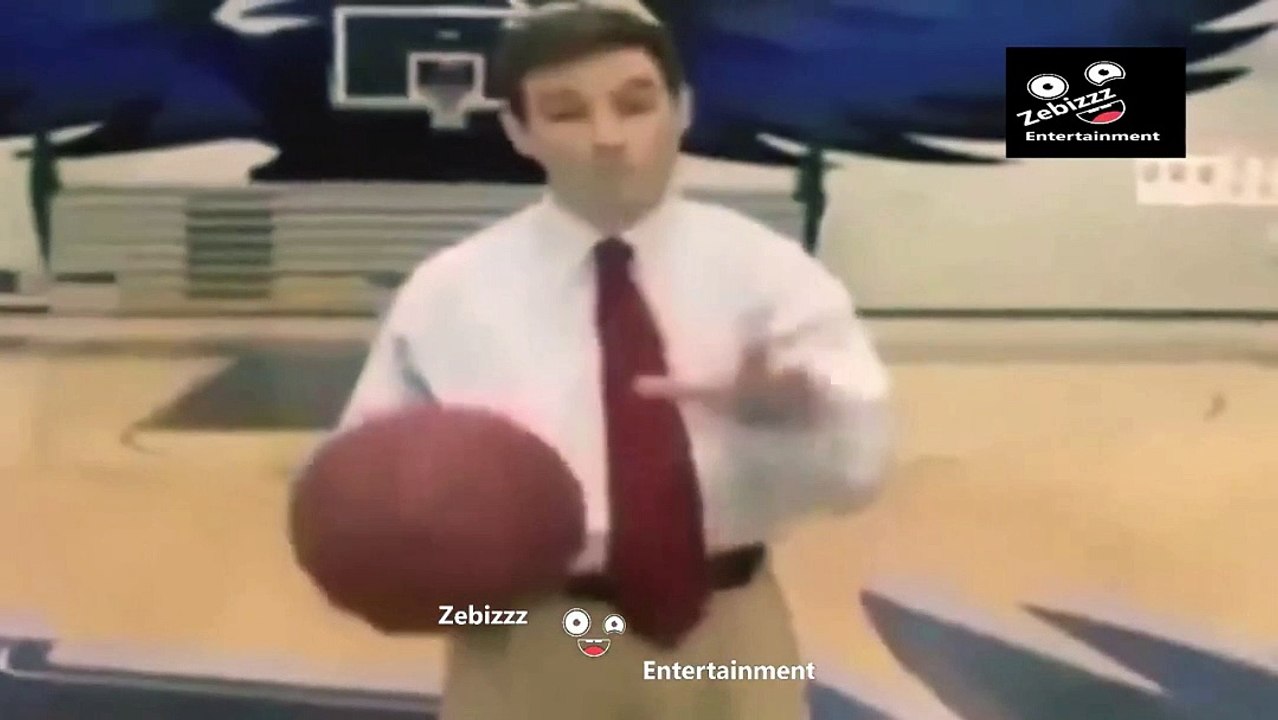 reporter made a halfcourt shot