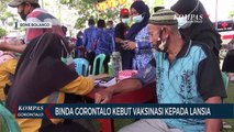 Binda Gorontalo Kebut Vaksinasi Kepada Lansia