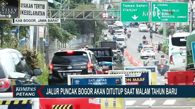 Pengalihan Arus Jalur Puncak saat Malam Tahun Baru, Simak Penjelasan Kasat Lantas Polres Bogor