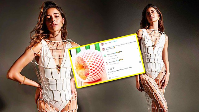 अनन्या पांडे ने इंस्टाग्राम पर शेयर की अपने नए फोटोशूट की तस्वीरें, खुदकों ही किया ट्रोल