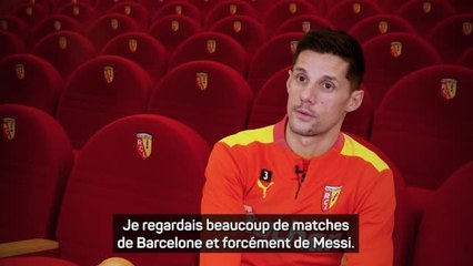 Lens - Sotoca : “Messi, c'était un peu mon idole quand j'étais jeune”