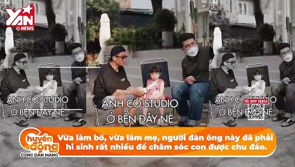 Bố đơn thân chụp ảnh cùng con gái: Bé nằng nặc đòi mẹ, bố hi sinh mặc váy chiều con | Điện Ảnh Net