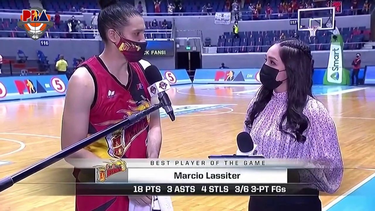 BPG interview with Marcio Lassiter [San Miguel vs Blackwater | Dec. 18, 2021]