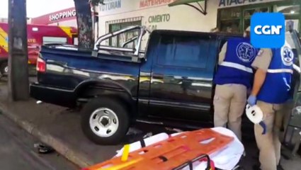 "Ele já vinha lá de baixo fazendo merda", diz testemunha sobre acidente