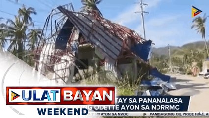 Apat katao, kumpirmadong nasawi sa pananalasa ng bagyong Odette; 12 pa ang patuloy na bineberipika ng NDRRMC