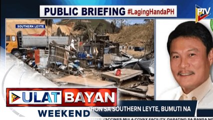 Lagay ng panahon sa Southern Leyte, bumuti na
