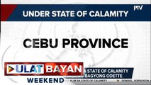 Bohol,Cebu, Cebu City at Butuan City, isinailalim na sa state of calamity
