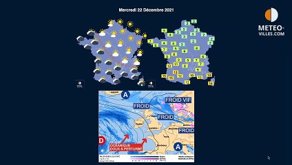prévisions météo du samedi 18 décembre 2021