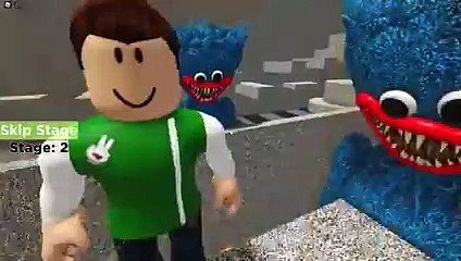 عائله بوبي الشرير huggy wuggy _ لعبه roblox