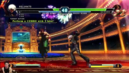(PS3) KOF XIII - 13 - SP03 - Kyo, K, Ash - Lv 5 Hardest pt2