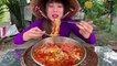 Spicy Noodle with a girl in Ca Mau - Viet Nam