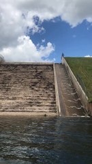Spillway Waterslide Sends Fish Flying