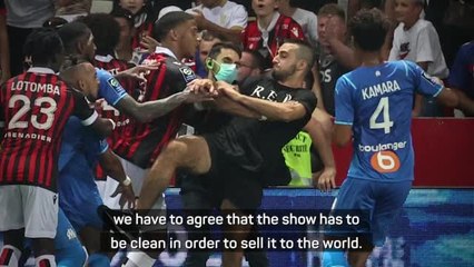 Saha 'sorry' for rise in fan violence in Ligue 1