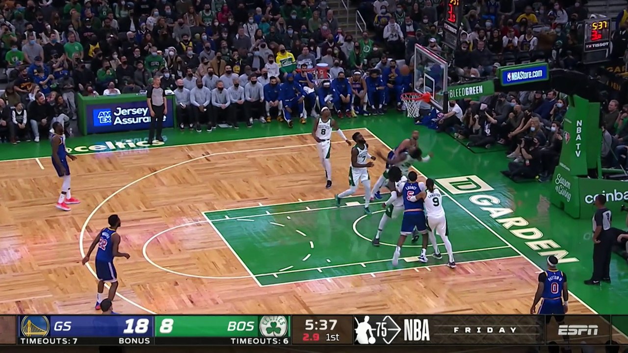 Highlights: Warriors siegreich gegen Celtics