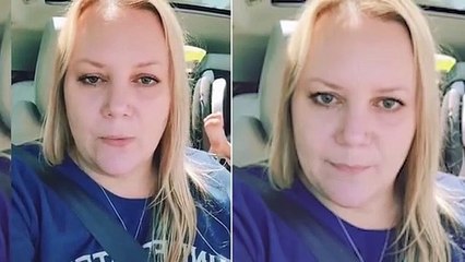 Mother breaks down in tears after learning her husband of ten years was cheating on her through a local newspaper