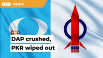 DAP crushed, PKR wiped out in Sarawak