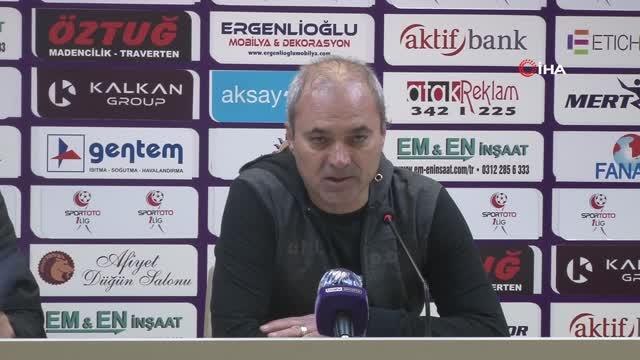 Erkan Sözeri: Beklediğimiz oyunu sergiledik dersek yanılmış oluruz