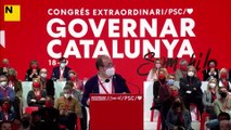 Iceta acusa l'independentisme del retrocés del català i demana: 