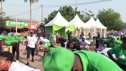 Week-end des Ebony 2021 : les journalistes participent à un cross populaire pour l'excellence