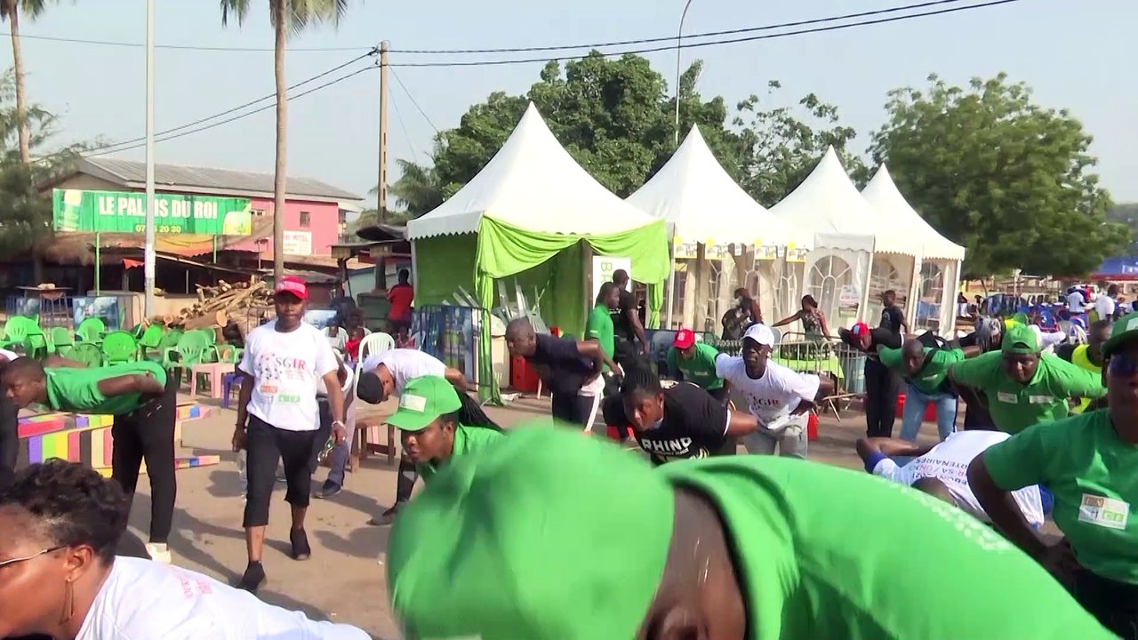 Week-end des Ebony 2021 : les journalistes participent à un cross populaire pour l'excellence