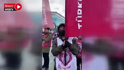 İzmir'de 'Geçinemiyoruz' mitingi