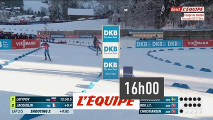 Poursuite Hommes du Grand-Bornand - Biathlon - Replay