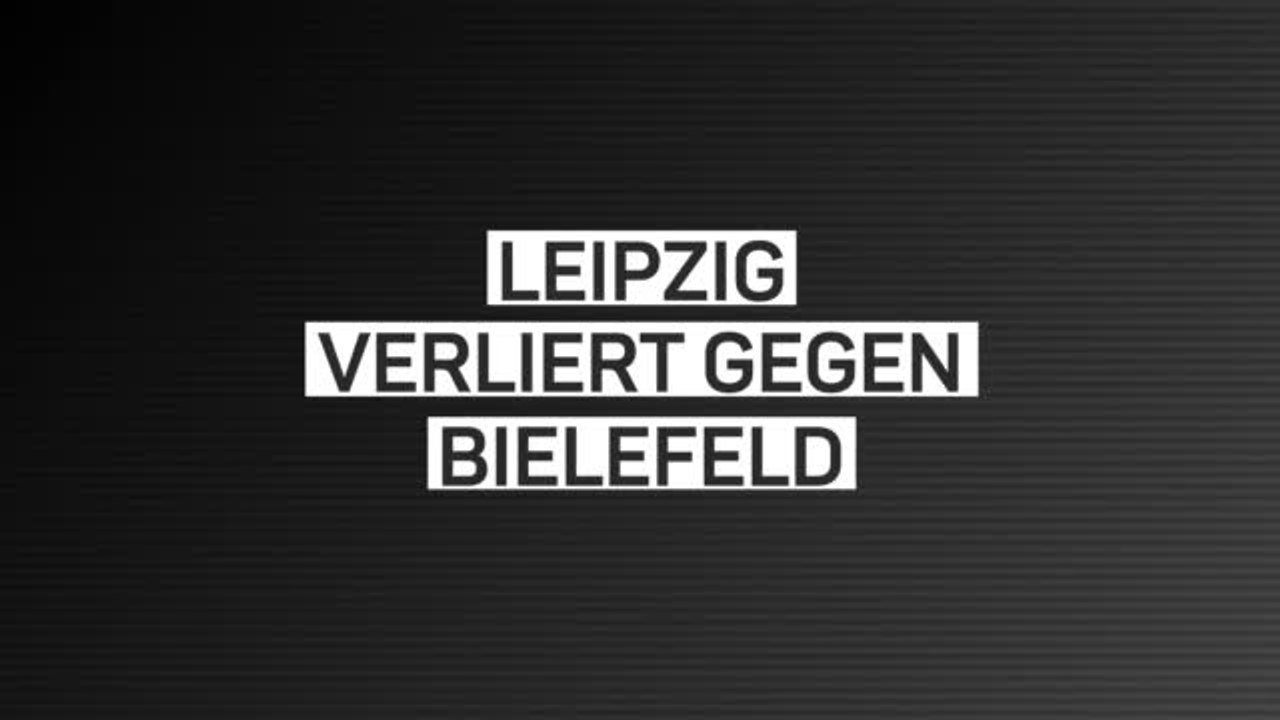 0:2 gegen Bielefeld! Leipzig verliert daheim