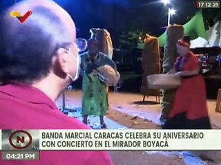 Banda Marcial de Caracas celebró 157 años de trayectoria artística en el Mirador Boyacá
