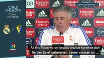 Ancelotti: “Müssen einfach mit dem Virus leben”