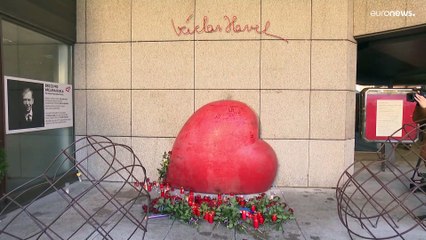 Homenaje al primer presidente checo Václav Havel