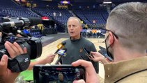 Watch: Rick Barnes Addresses Media After Cancelation of Tennessee-Memphis