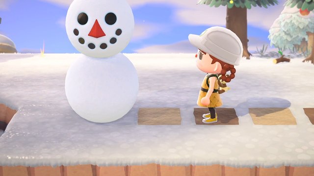 La technique ultime et rapide pour réussir un bonhomme de neige parfait sur Animal Crossing New Horizons