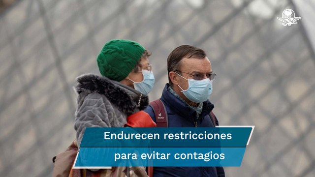 Europeos vuelven a imponer restricciones, a medida que ómicron arrasa el continente