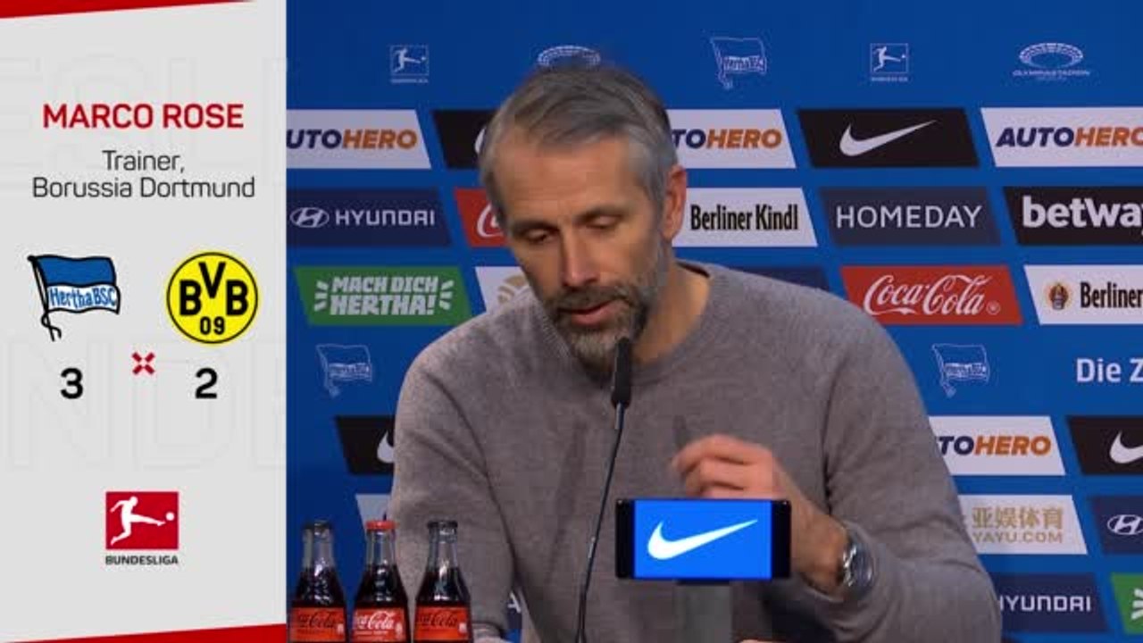 Rose über Kampfgeist: “Kriegen wir nicht hin”