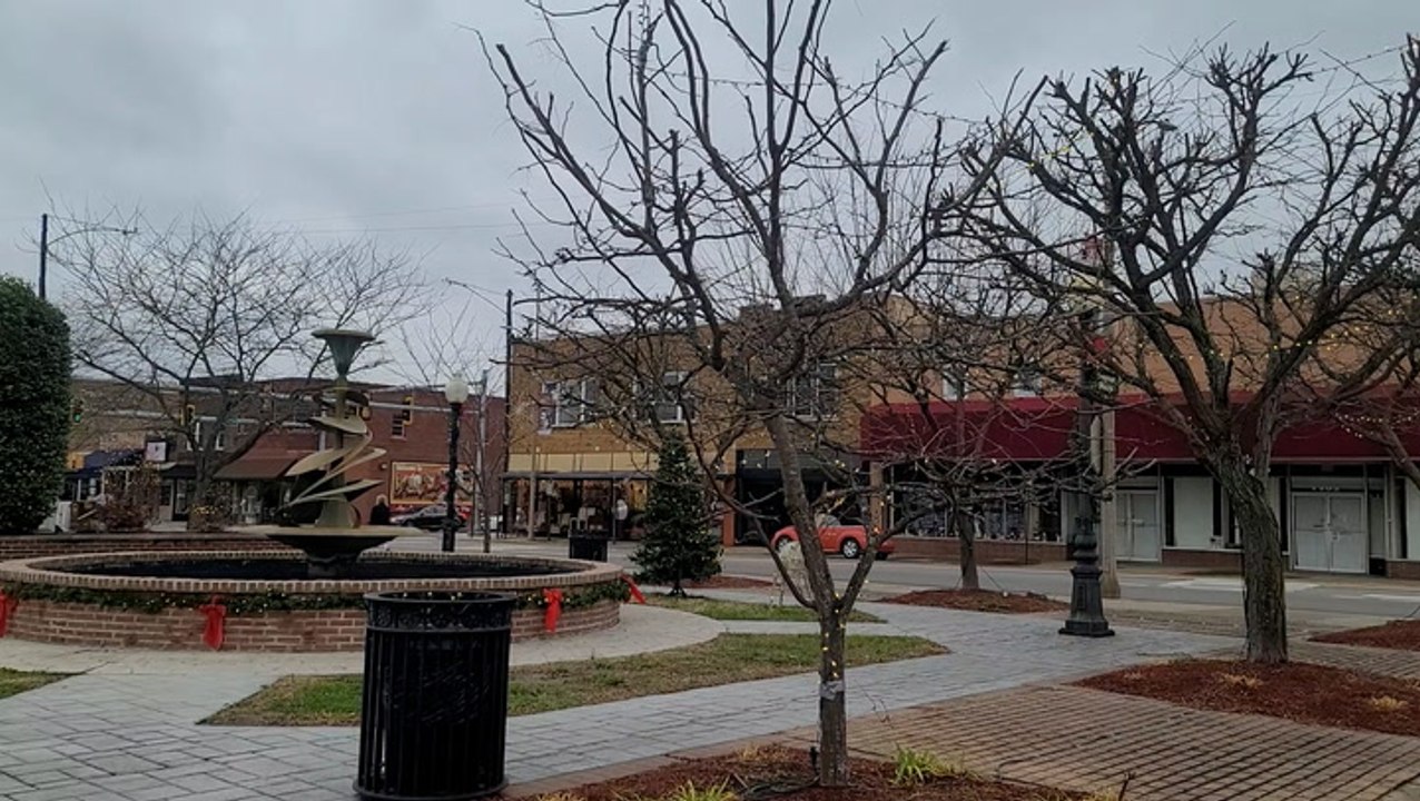 Gray skies linger after the storm