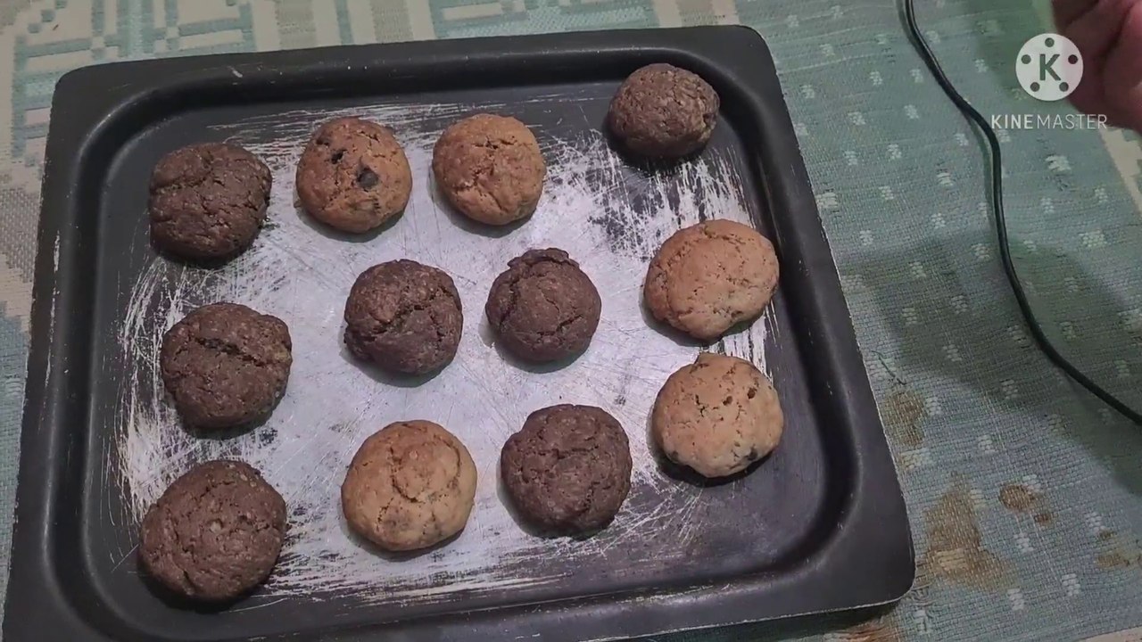 Eggless cookies /Chocolate/Vanilla cookies recipe