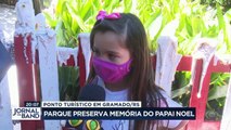 Um parque em Gramado, na Serra Gaúcha, faz sucesso nessa época do ano e mantém viva a história do Papai Noel.