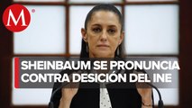 La revocación de mandato va; consejeros no pueden vulnerar la democracia: Sheinbaum