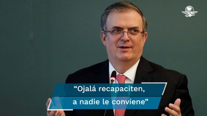 "Democracia del INE se desmorona", afirma Ebrard tras aplazamiento de revocación de mandato