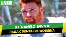 Canelo' Álvarez paga cuenta de comensales en taquería de Guadalajara