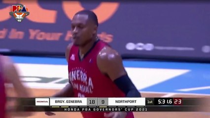 Justin Brownlee Highlights [Brgy. Ginebra vs NorthPort | 2021 Govs’ Cup | Dec. 17, 2021]