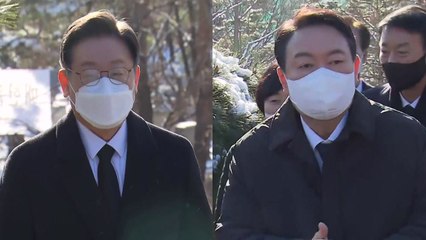 이재명·윤석열, 윤봉길 의사 89주기 추모식 나란히 참석 / YTN