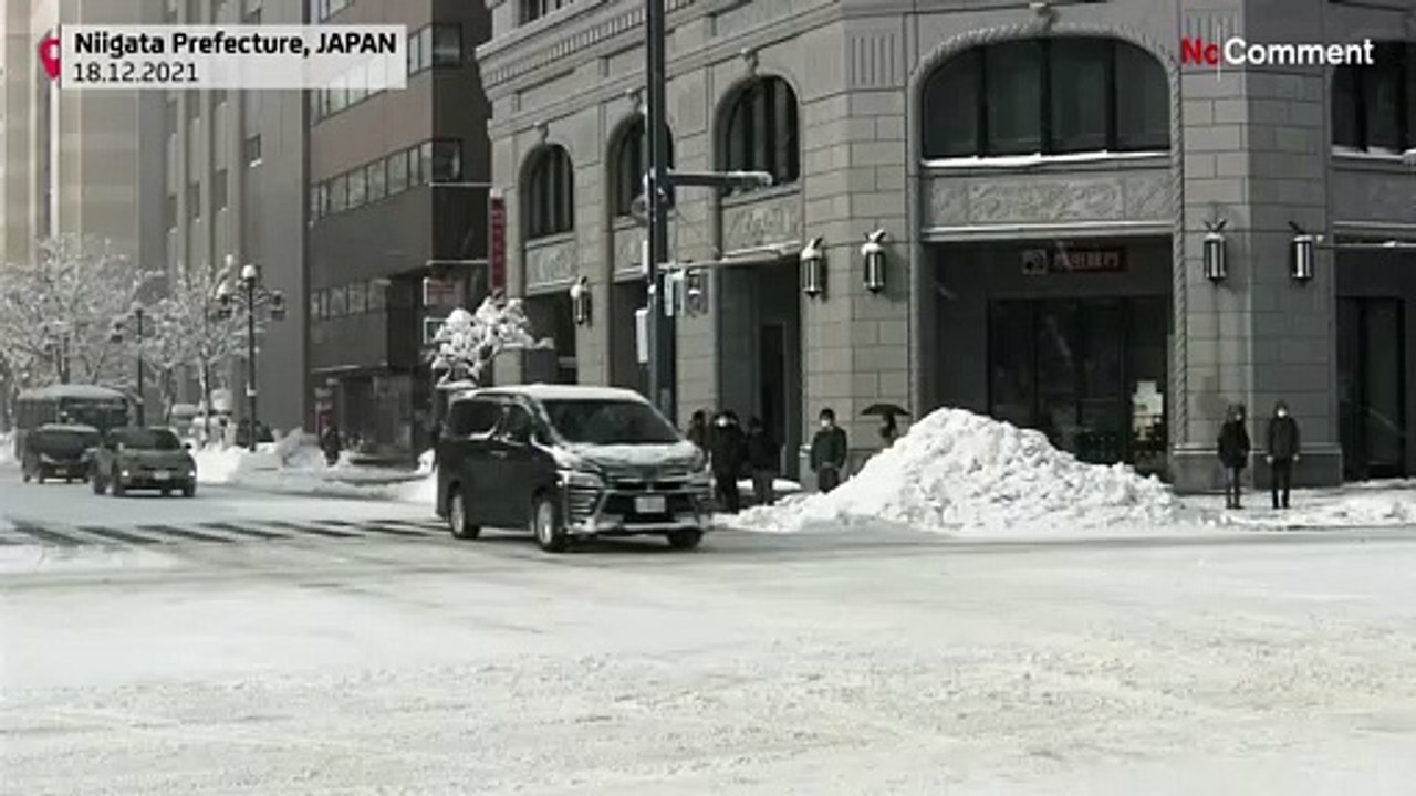 60 Zentimeter Schnee in Japan: Tendenz steigend