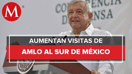 AMLO 'apura' obras emblema con visitas de supervisión
