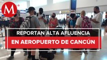Aeropuerto de Cancún supera por primera vez las 600 operaciones durante la pandemia