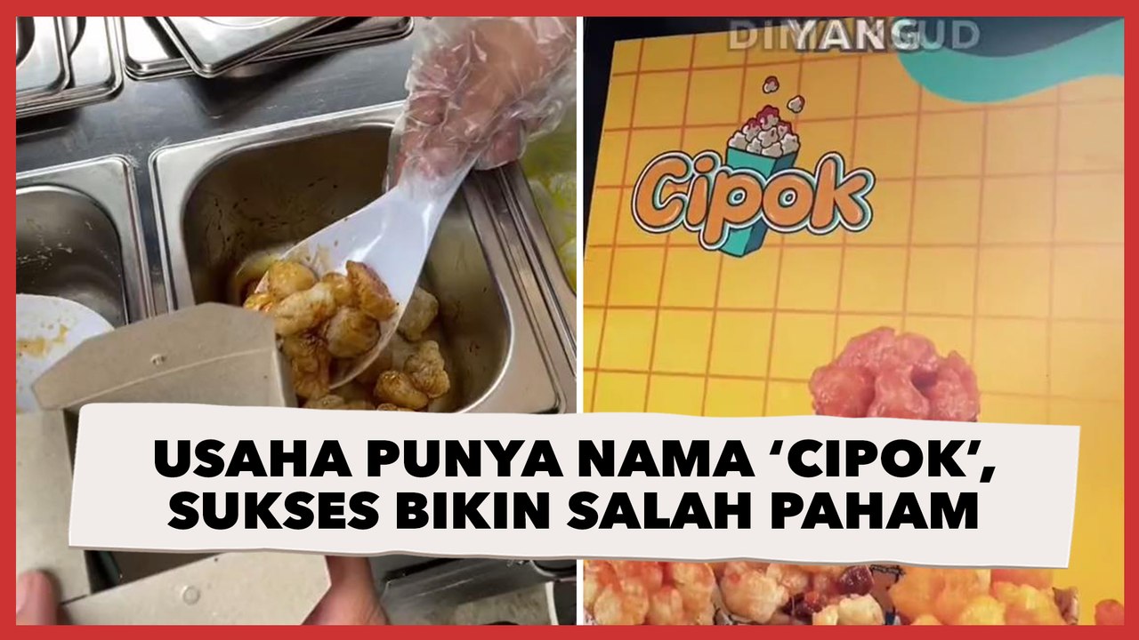 Usaha Kuliner Ini Punya Nama 'Cipok', Sukses Bikin Salah Paham