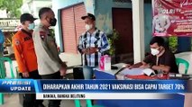 Kapolda Babel Tinjau Sejumlah Gerai Vaksinasi Covid-19 Untuk Masyarakat