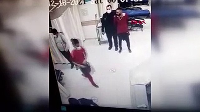 Alkollü hasta doktora kafa atıp kaşını yardı